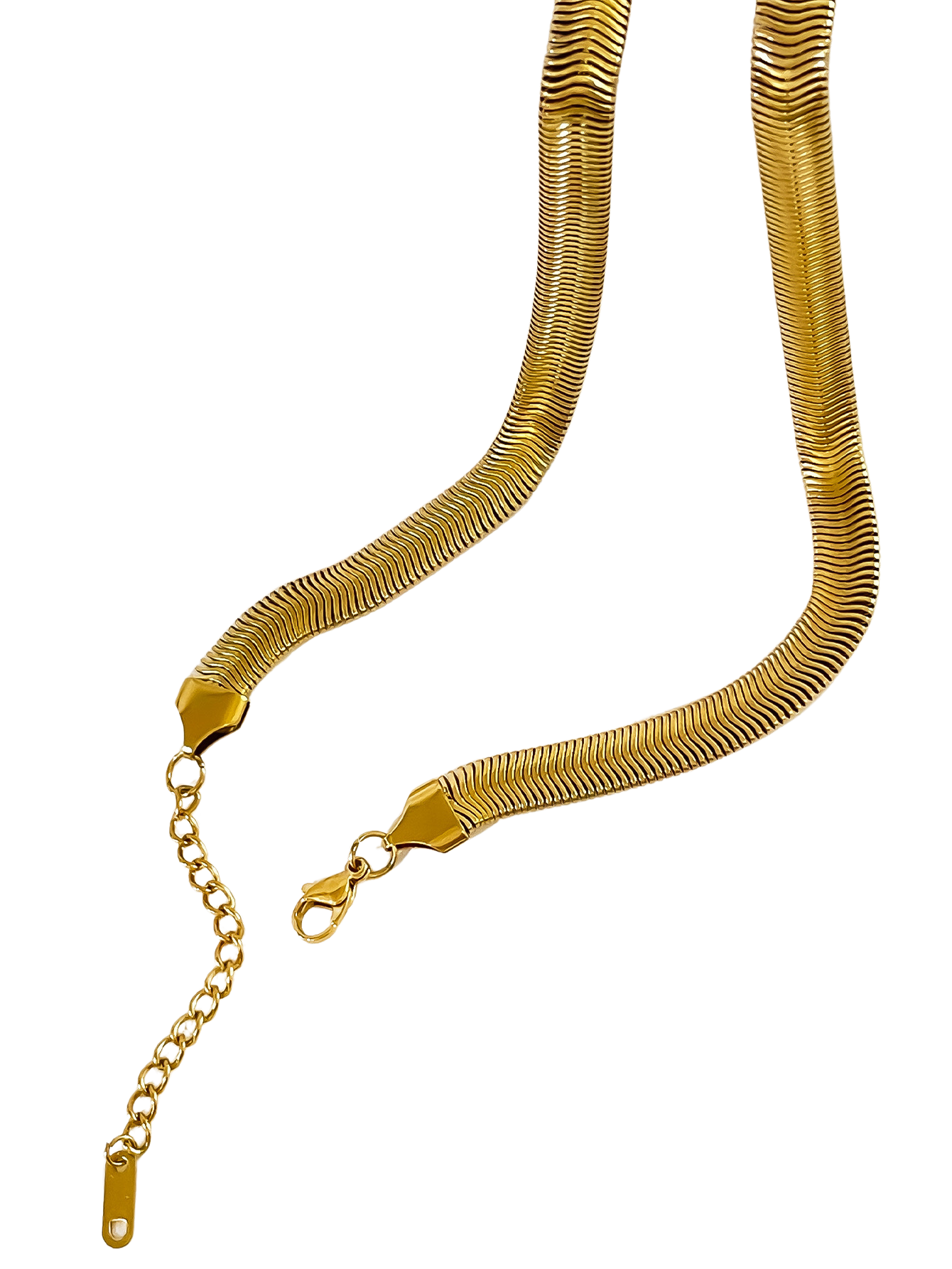 Gold Snake Necklace