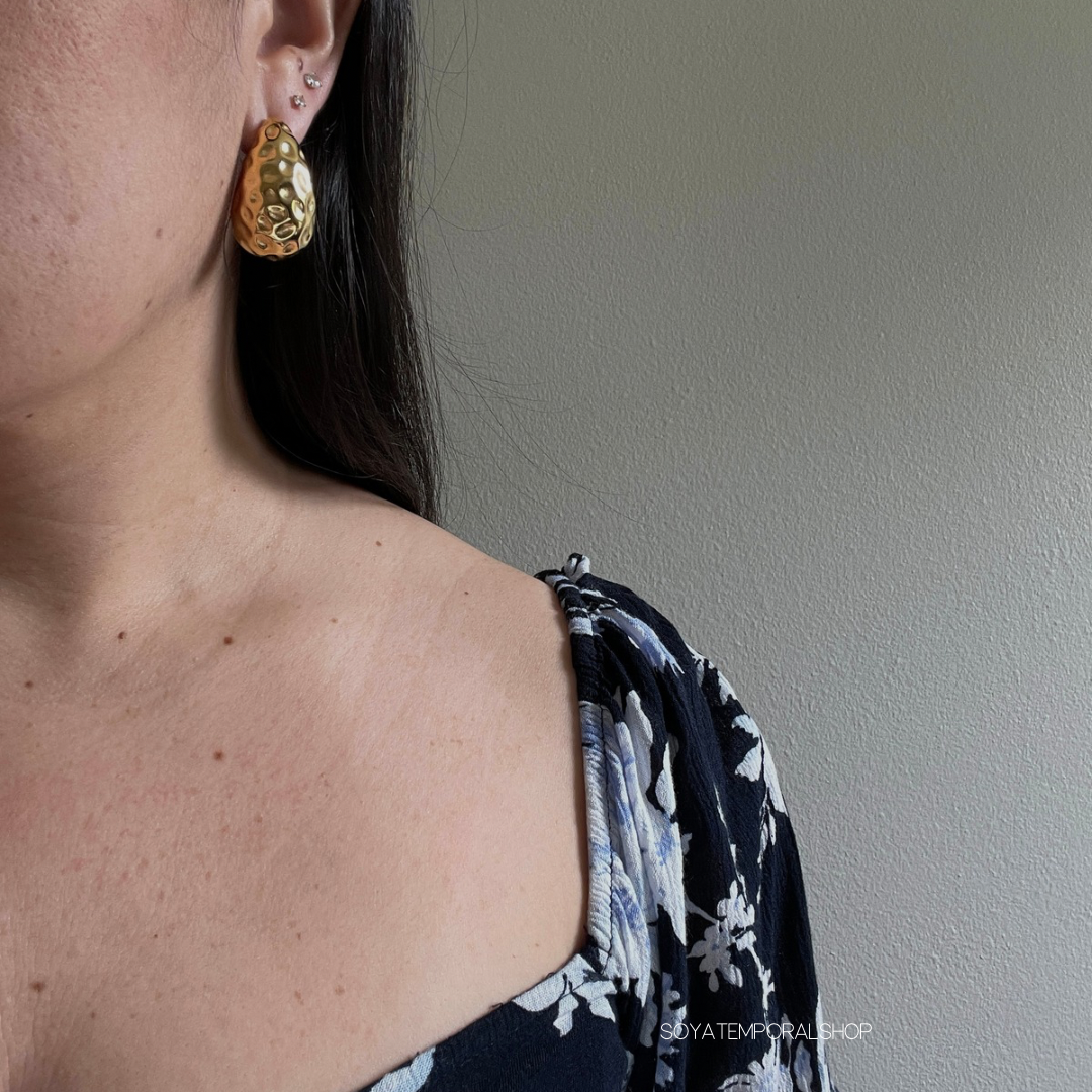 Irregular Big Drop Earrings